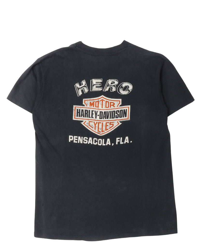 Harley Davidson Pensecola Whiskey T-Shirt