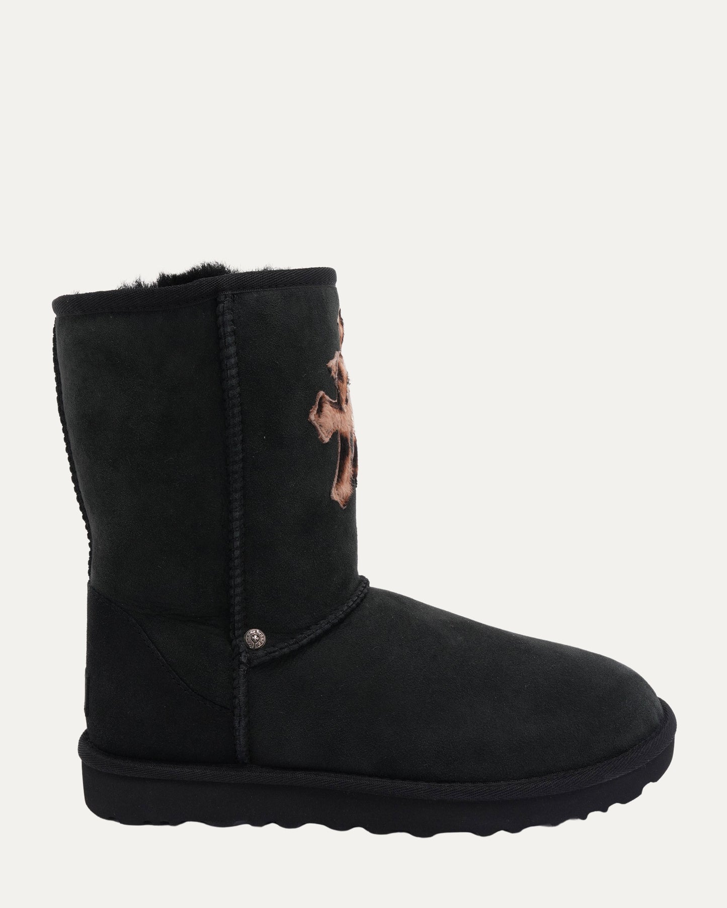 Cross Patch Embellished Ugg Boots