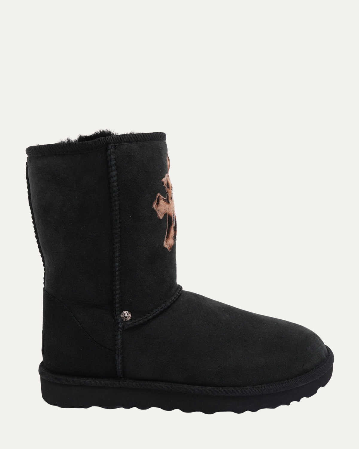 Cross Patch Embellished Ugg Boots
