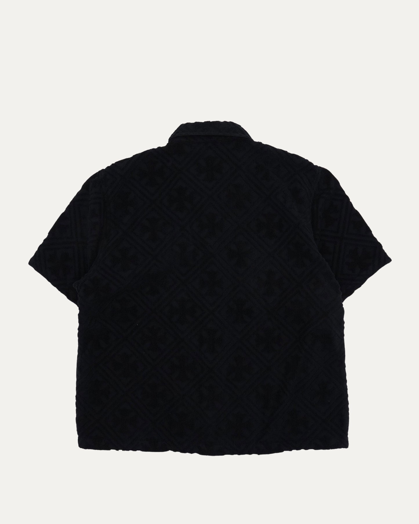 Terry Cloth Short Sleeve Shirt