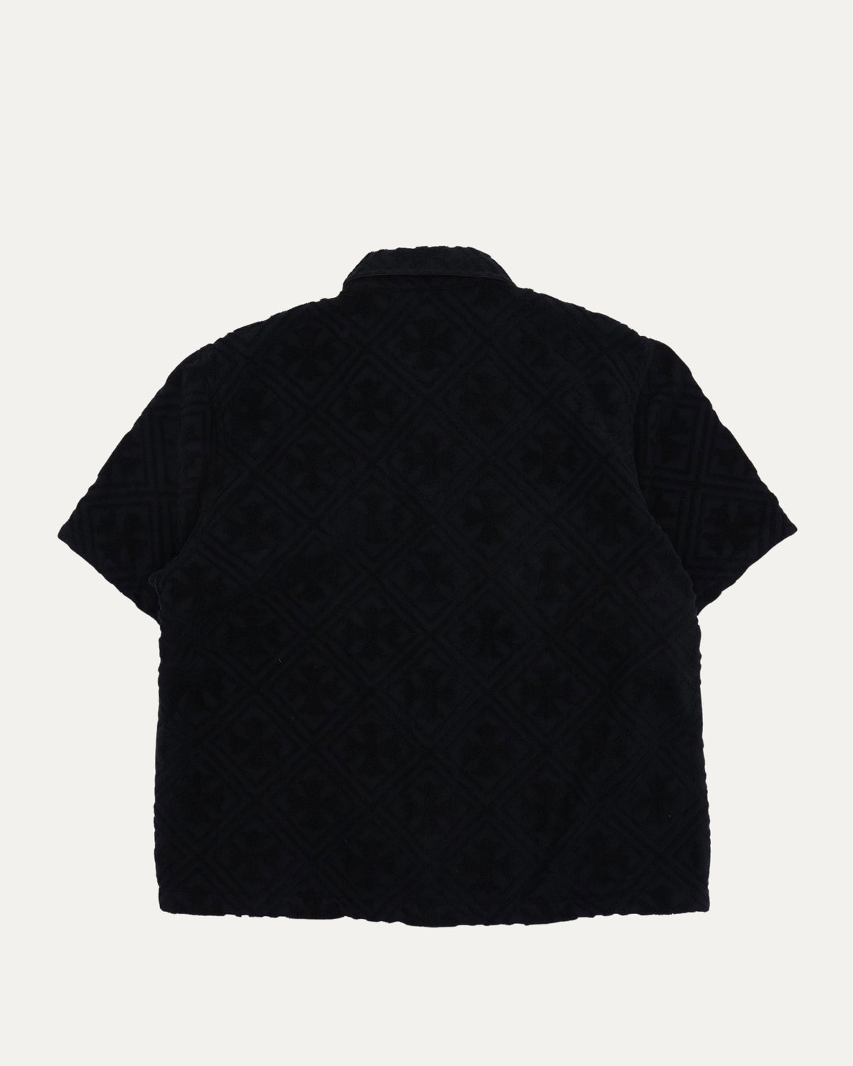 Terry Cloth Short Sleeve Shirt