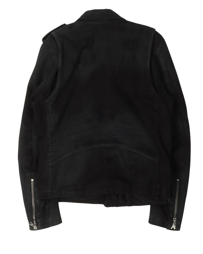 Amiri Denim Double Rider Jacket
