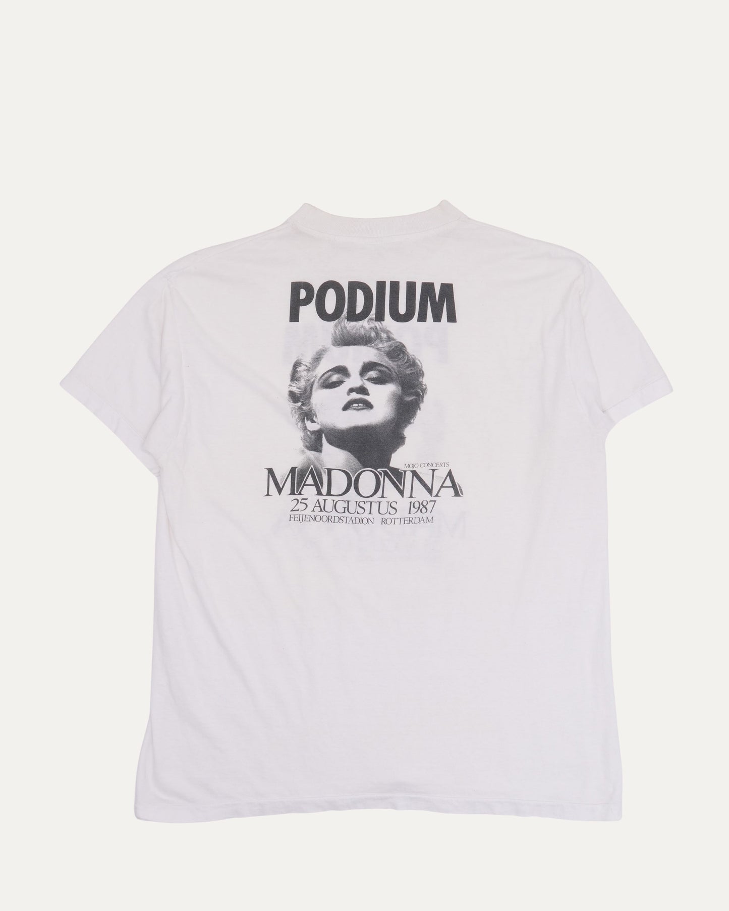 1987 Madonna 'PODIUM' Rotterdam T-Shirt