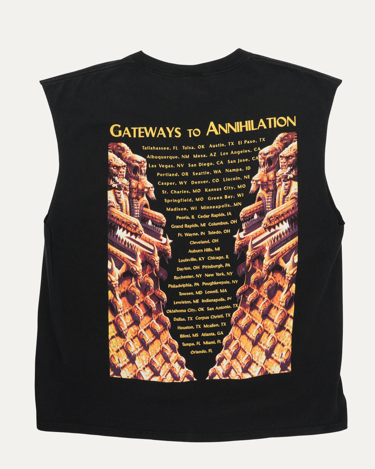 Morbid Angel Gateways to Annihilation 2000 Cutoff T-Shirt