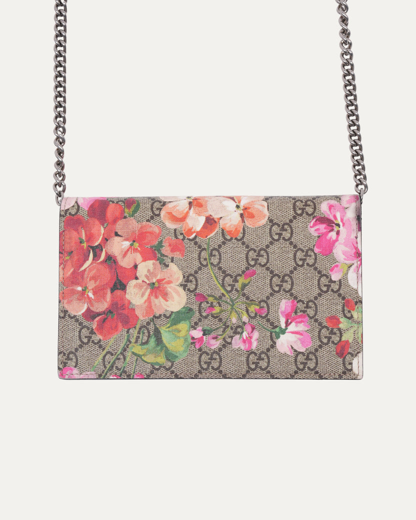 Floral Monogram Clutch Wallet