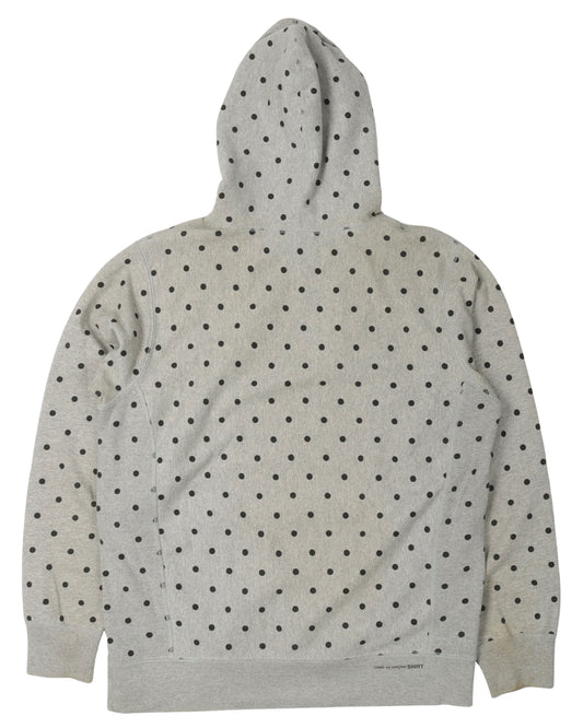 Comme Des Garcons Box Logo Hoodie