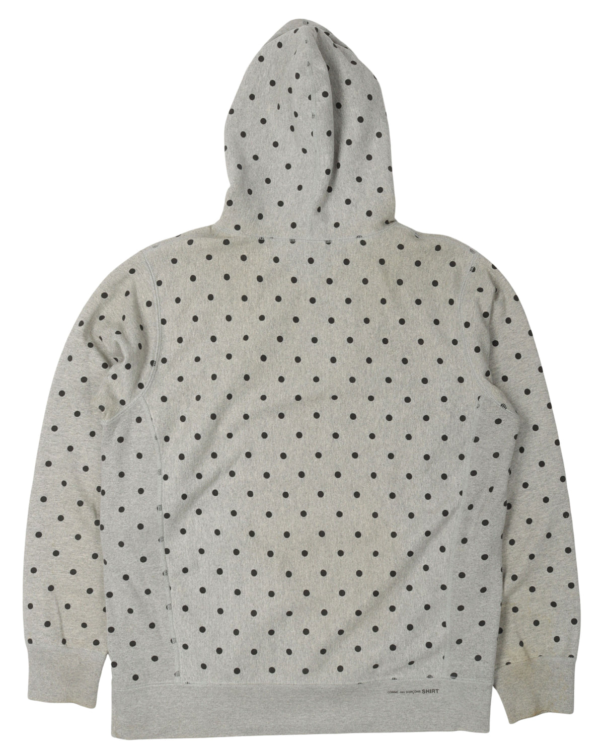 Comme Des Garcons Box Logo Hoodie