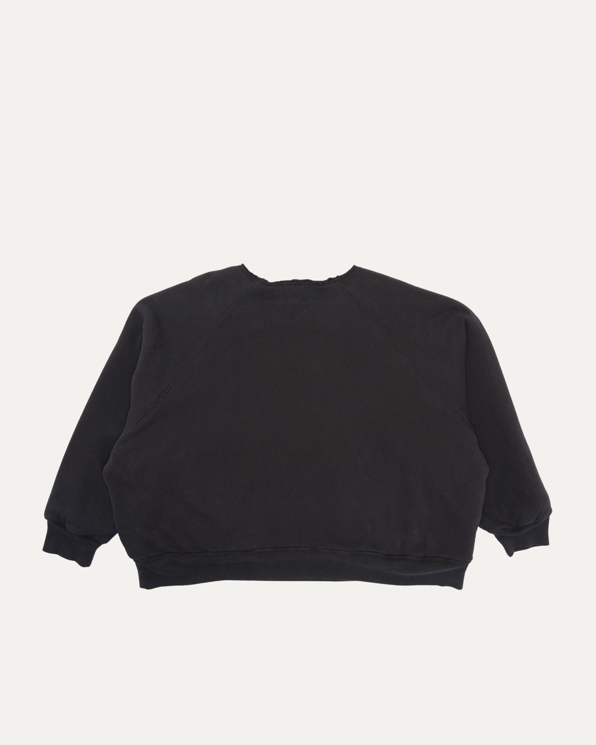 Lined Logo Raglan Sweatshirt