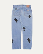 Cross Patch Levis 501 Redline Jeans