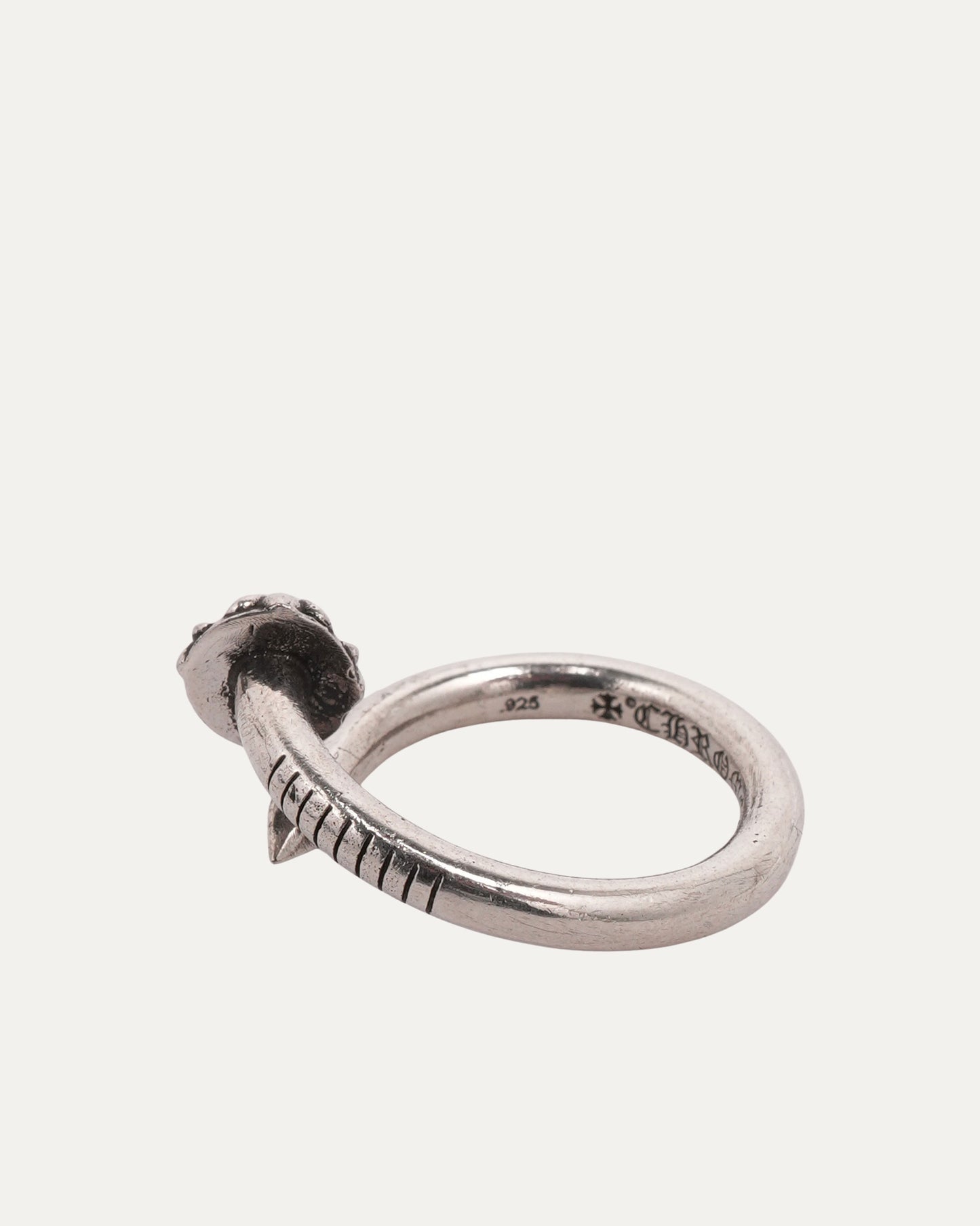 Cross Ball Nail Ring