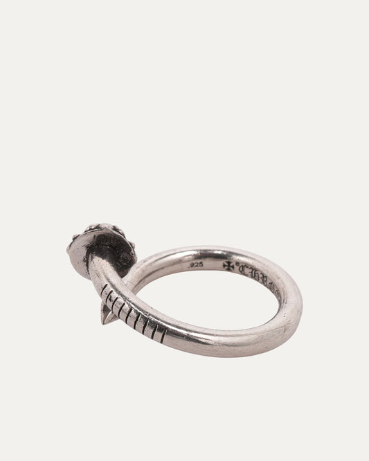 Cross Ball Nail Ring
