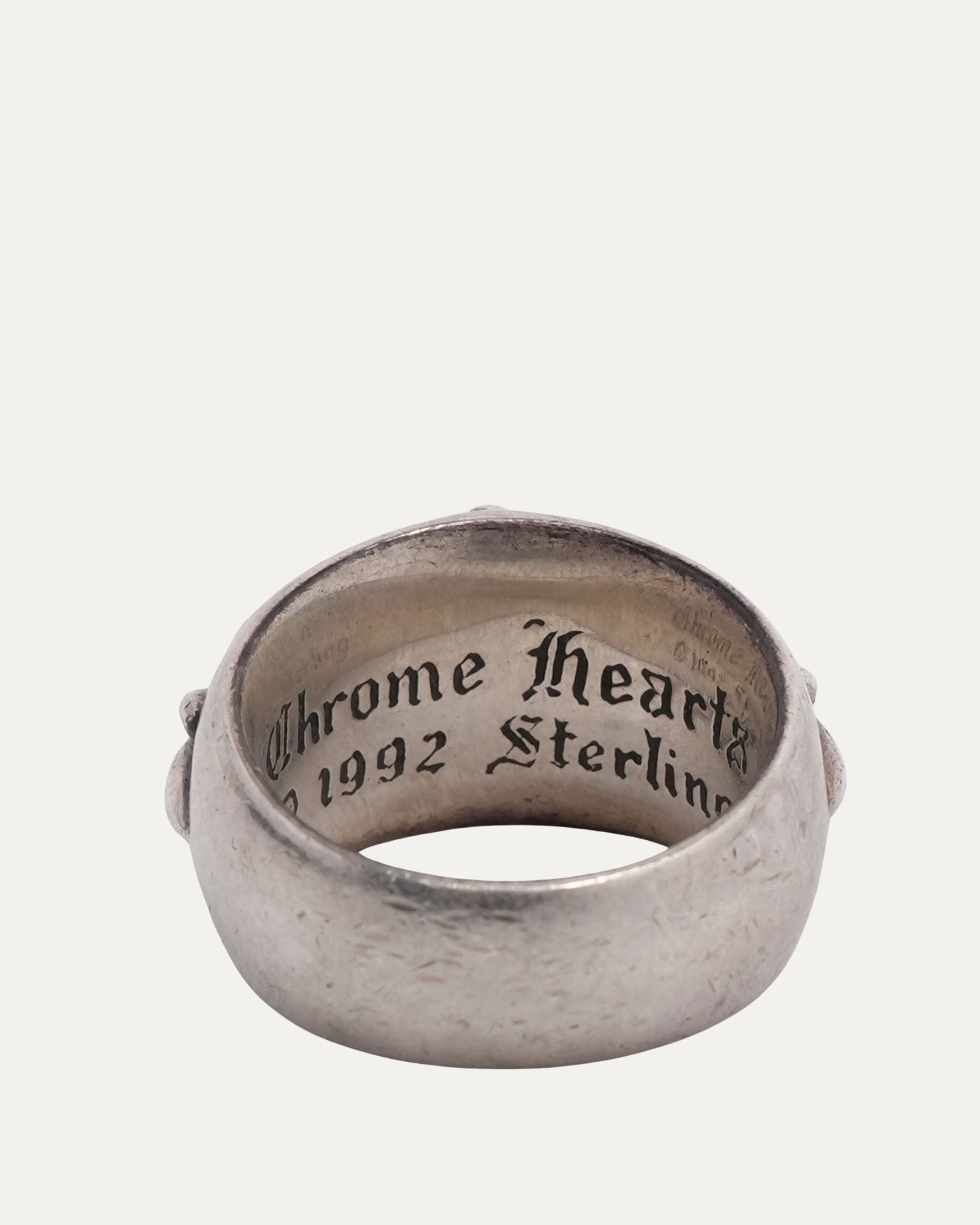 Chrome Hearts Floral Cross Ring – Justin Reed