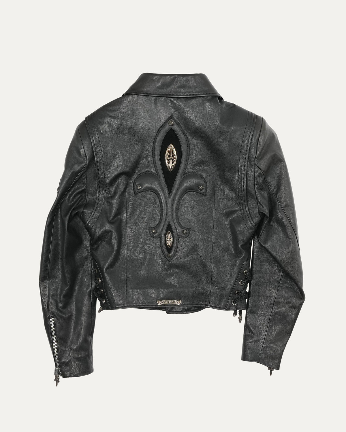 Fleur Leather Double Rider Jacket