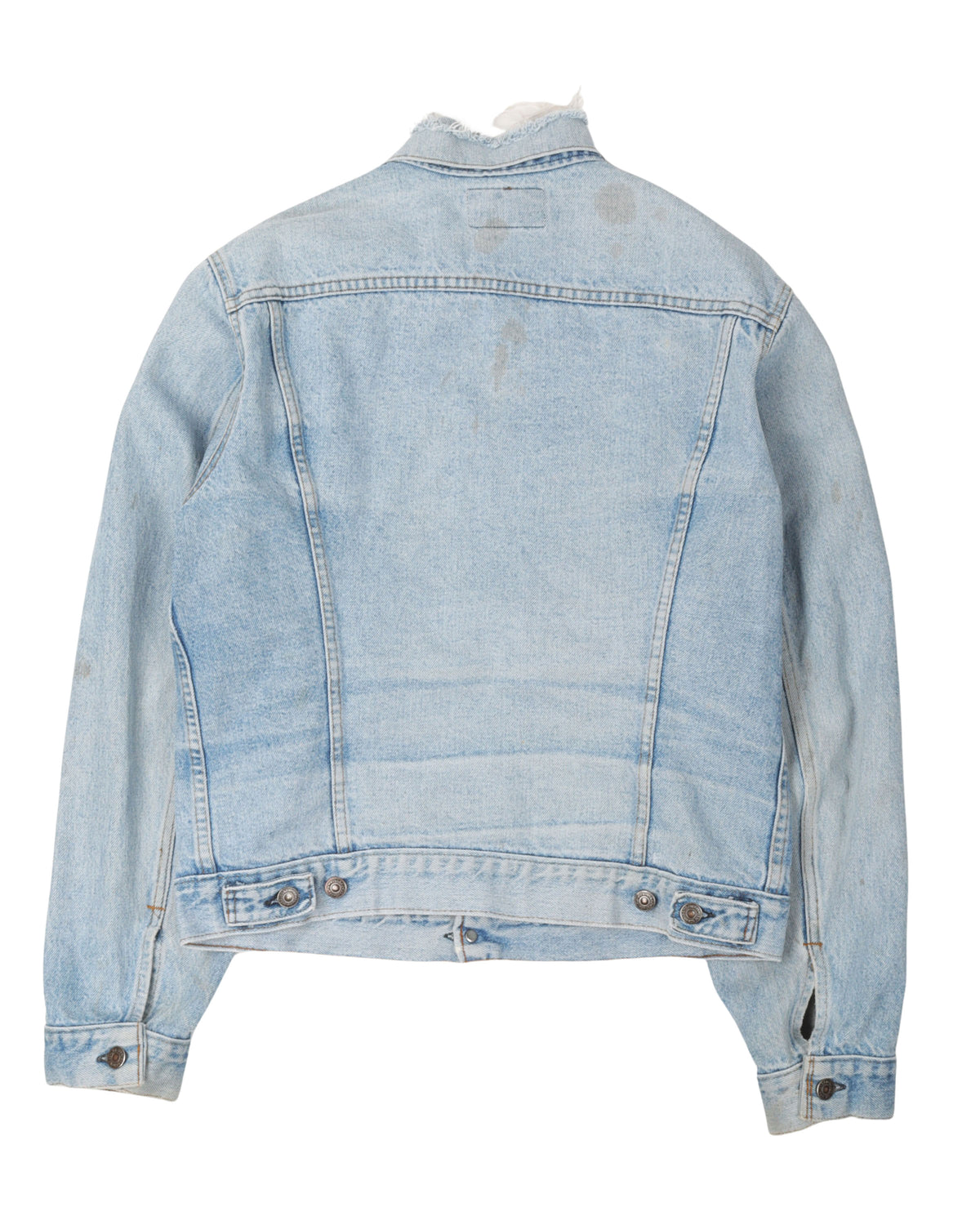 Levi's Denim Type III Trucker Jacket with Distressed Collar