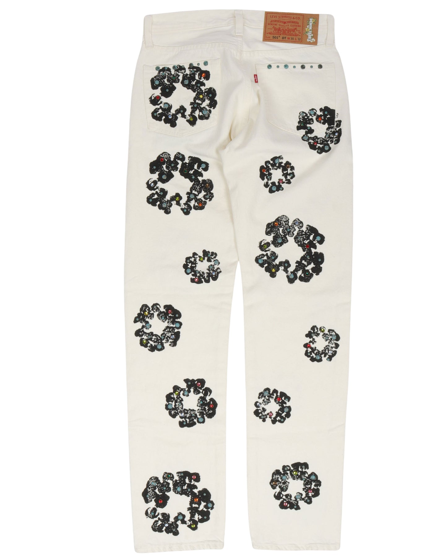 Levi's Rhinestone Wreath Jeans