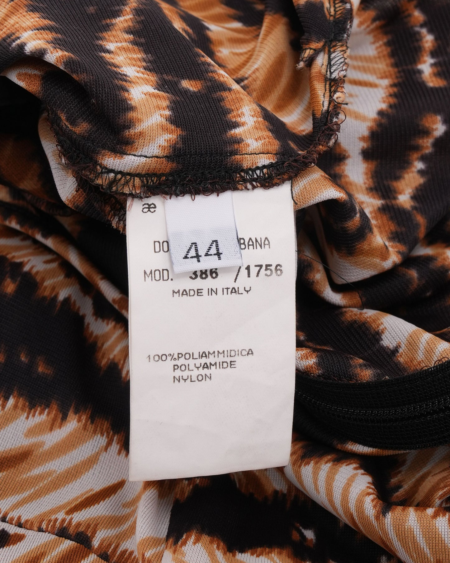 SS 1996 Runway Tiger Dress