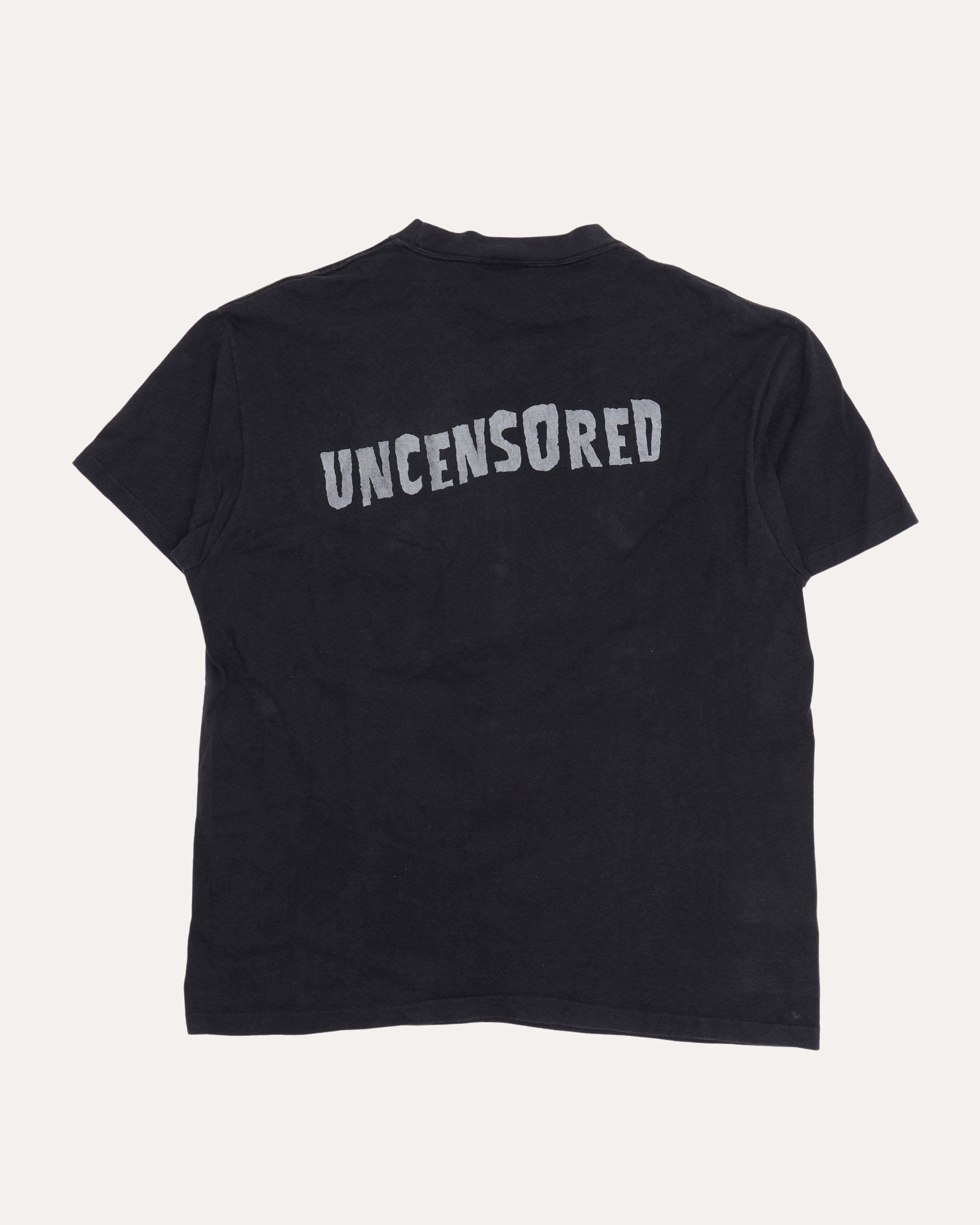 DANZIG ダンジグ　Uncensored 90年激レア　ヴィンテージバンドＴ DANZIG ダンジグ Uncensored 90年激レア ヴィンテージバンドT 【公式