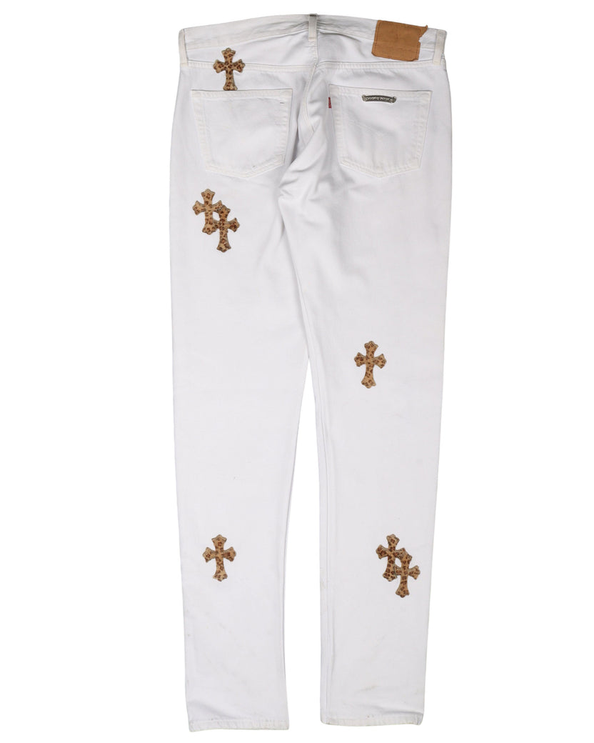 NEW Levi Cross Patch Denim