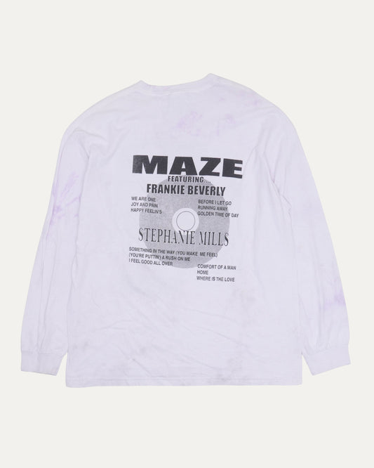 Tie Dye Maze Frankie Beverly Long Sleeve T-Shirt