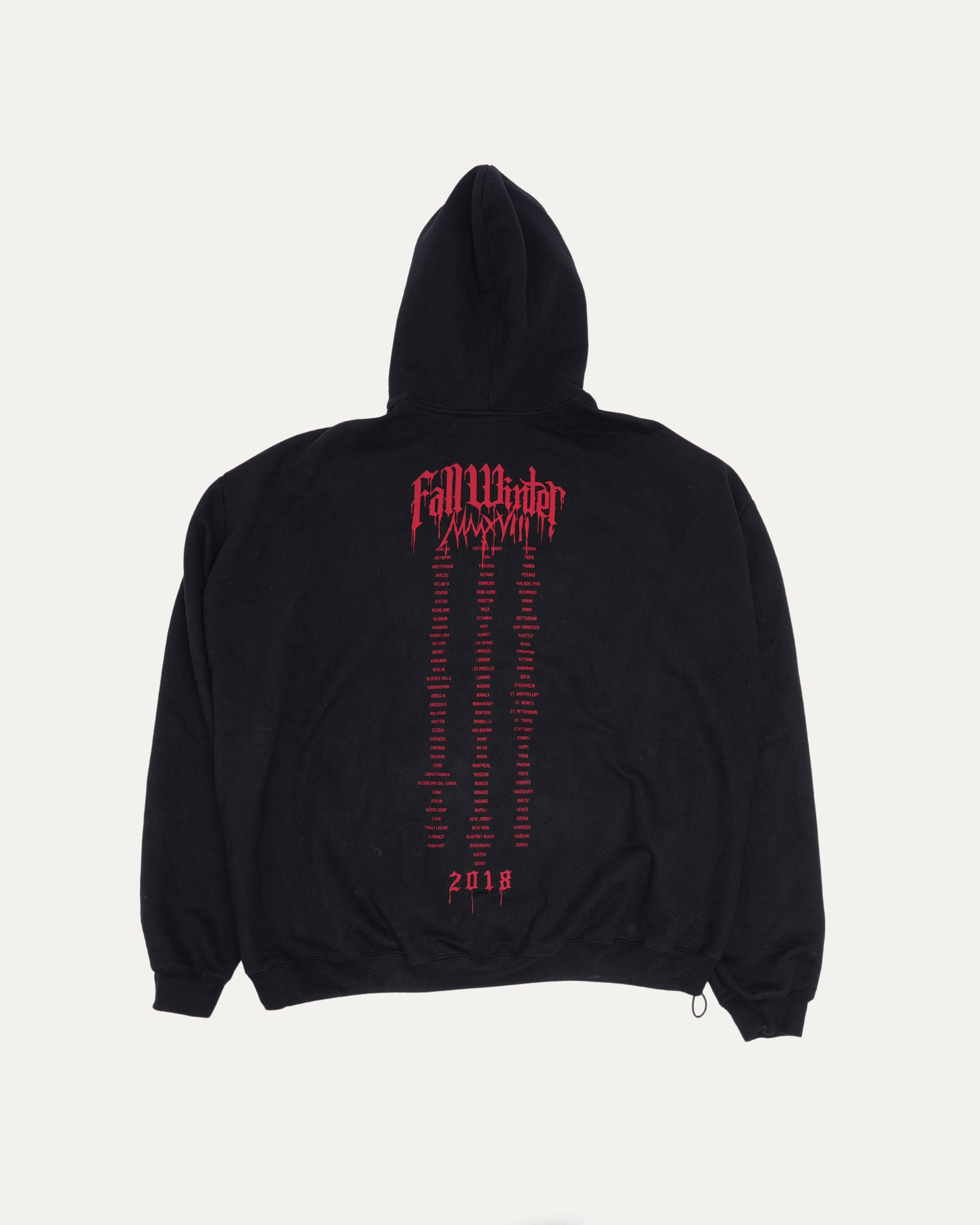 Metal Tour Logo Hoodie