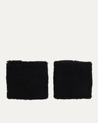 Patent Leather Cross Patch Sweatbands