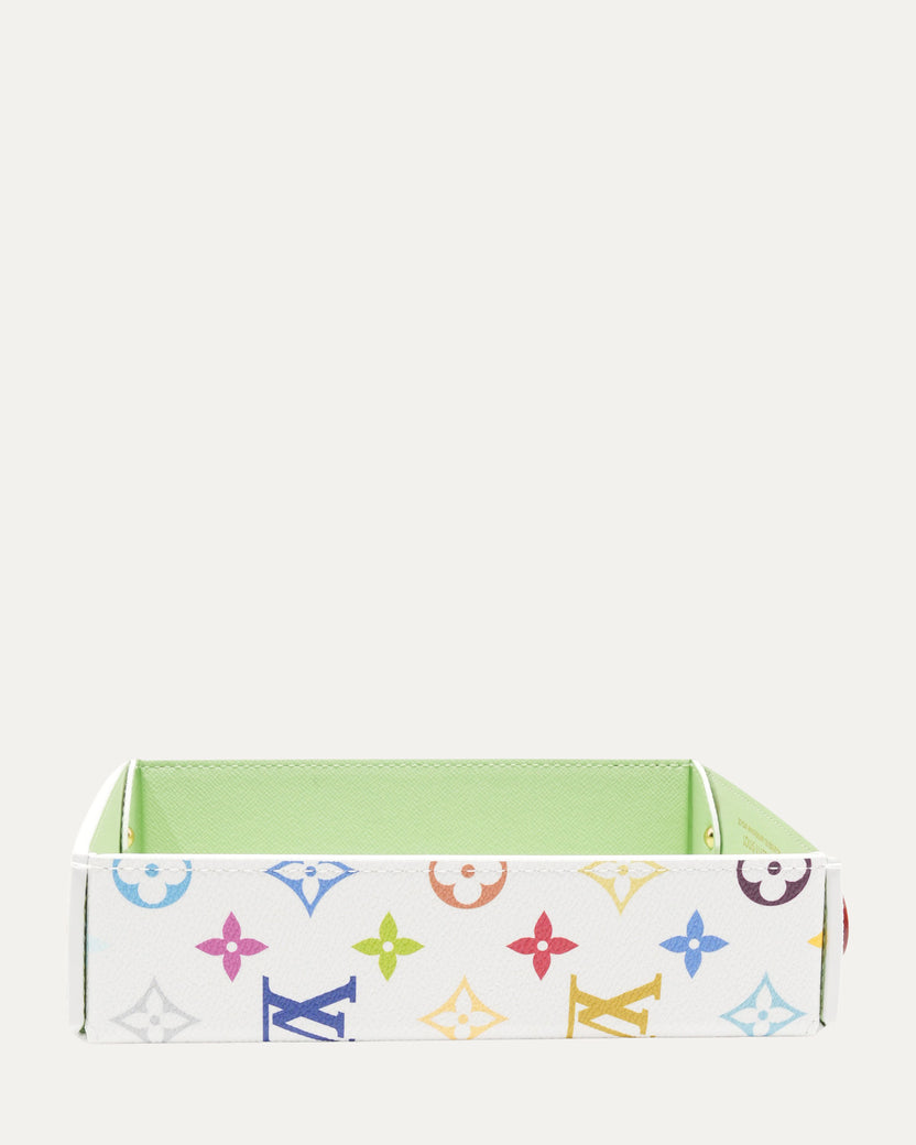 Takashi Murakami George Monogram Multicolor Desk Tray PM