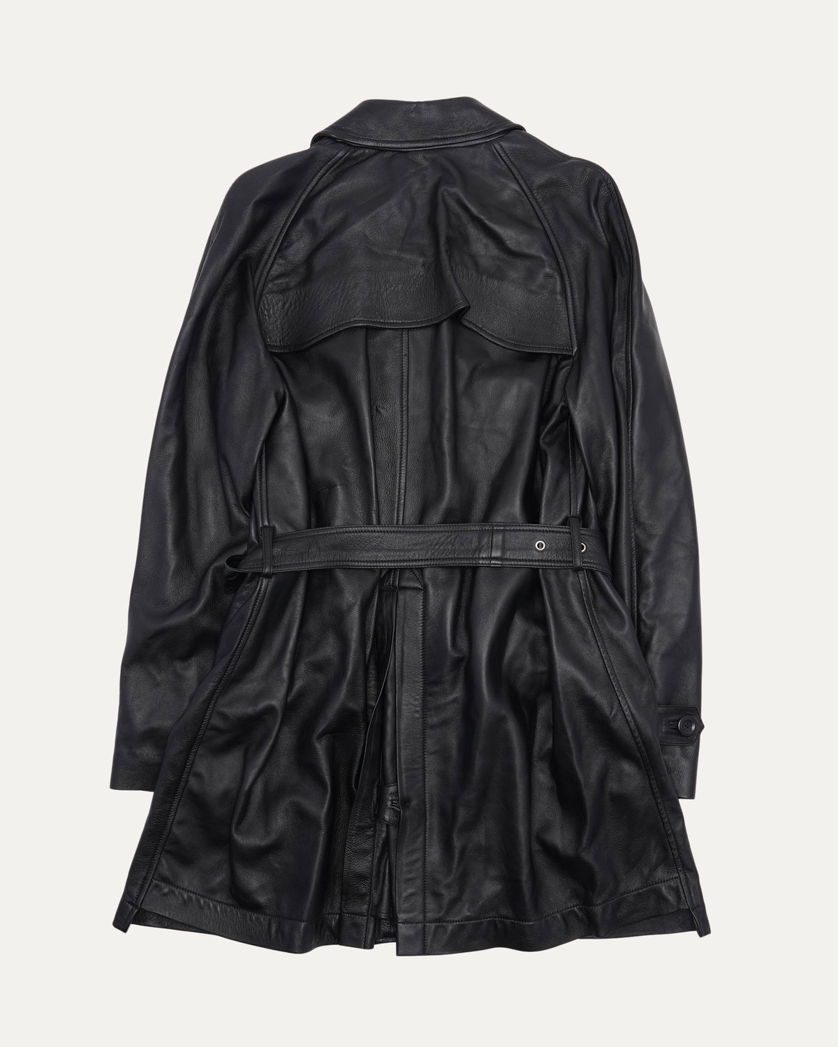 Leather Trench Coat