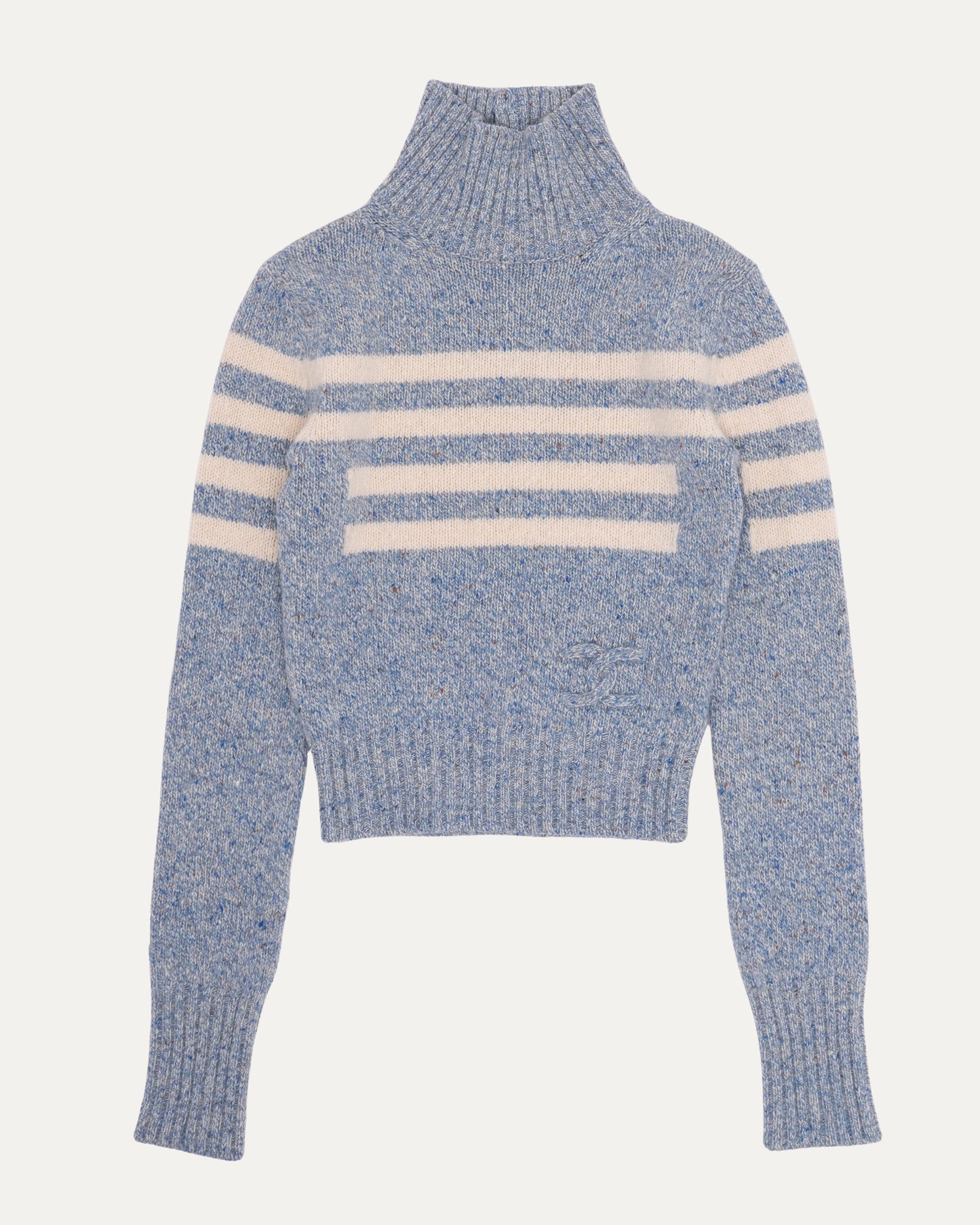 Cashmere Blend Turtle Neck Sweater
