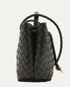 Andiamo Top Handle Intrecciato Bag Small