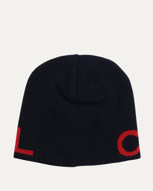 Cashmere-Wool Blend CC Knit Beanie