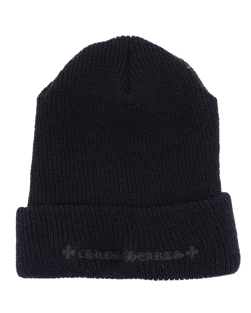 Embroidered Wool Beanie