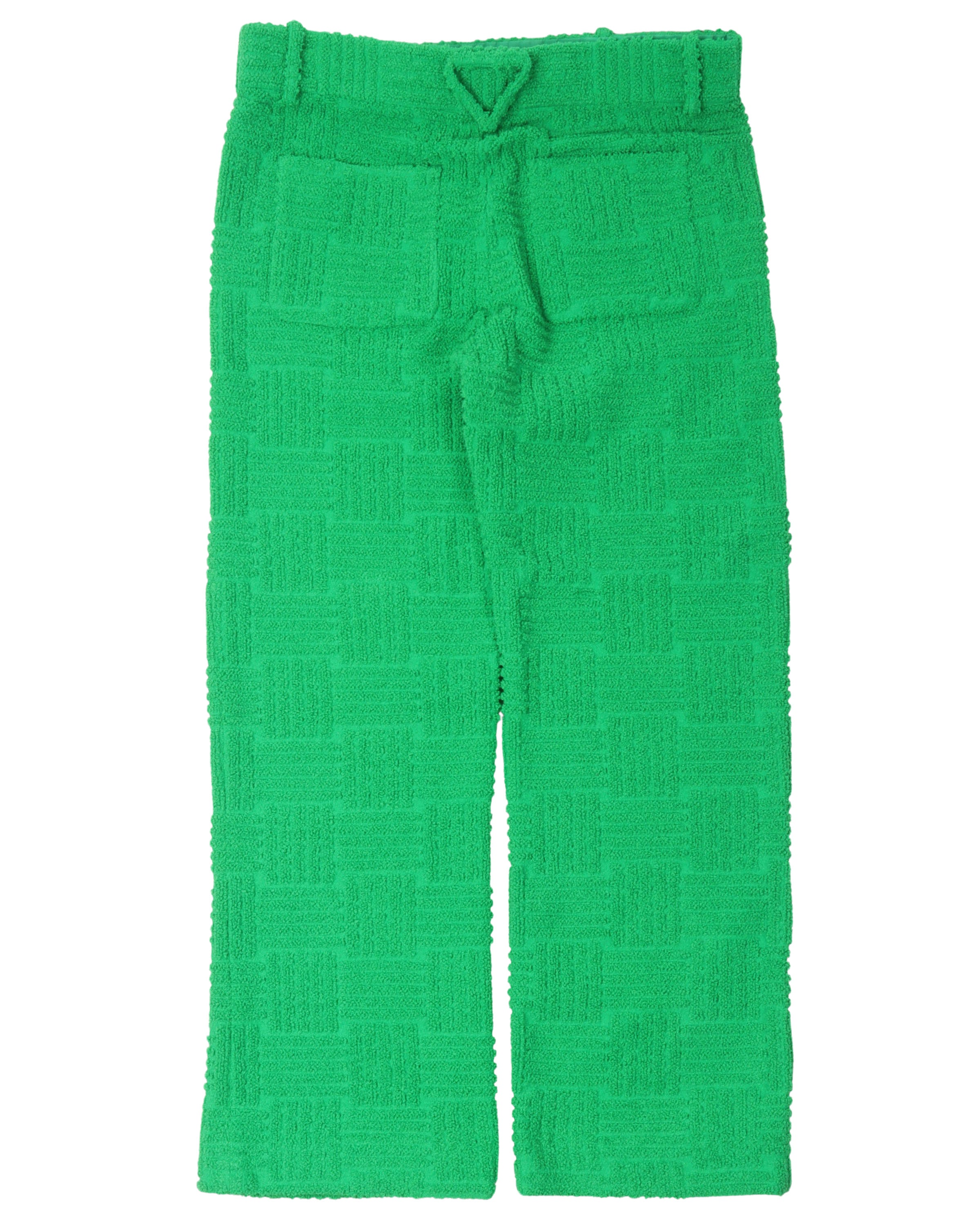 Jacquard Terry Cloth Pants