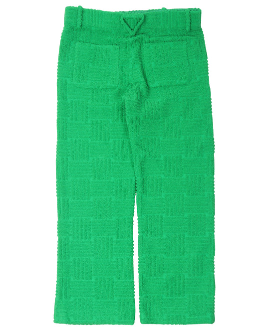 Jacquard Terry Cloth Pants