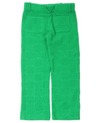 Jacquard Terry Cloth Pants