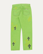 Levis 501 Cross Patch Jeans