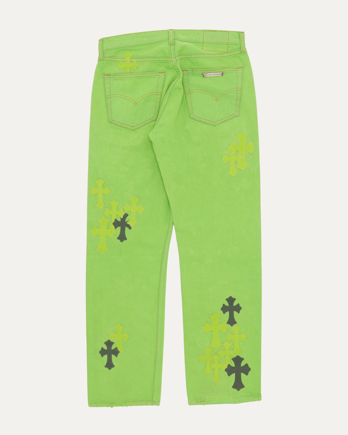 Levis 501 Cross Patch Jeans
