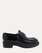 Chocolate Brushed Loafers