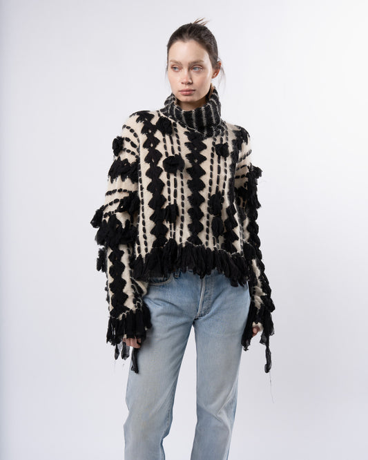 Galliano Era FW 2000 Ribbon Knit