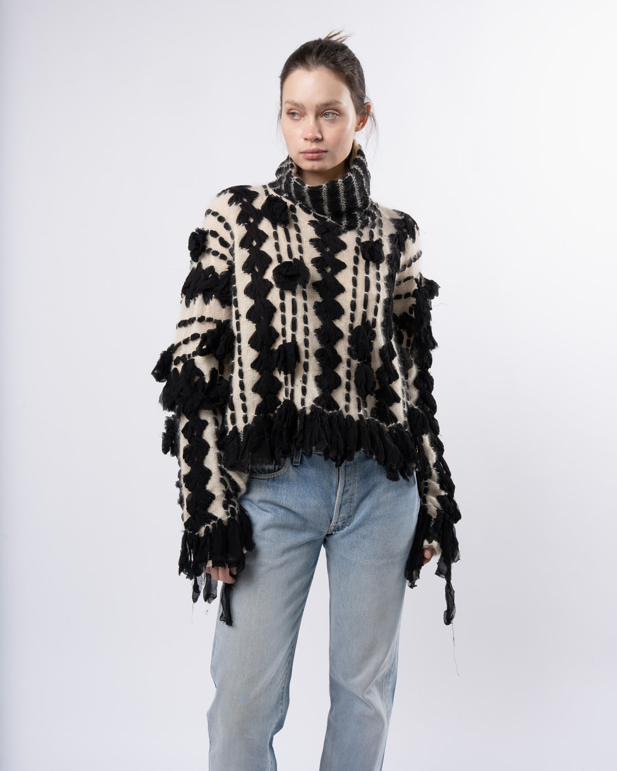 Galliano Era FW 2000 Ribbon Knit