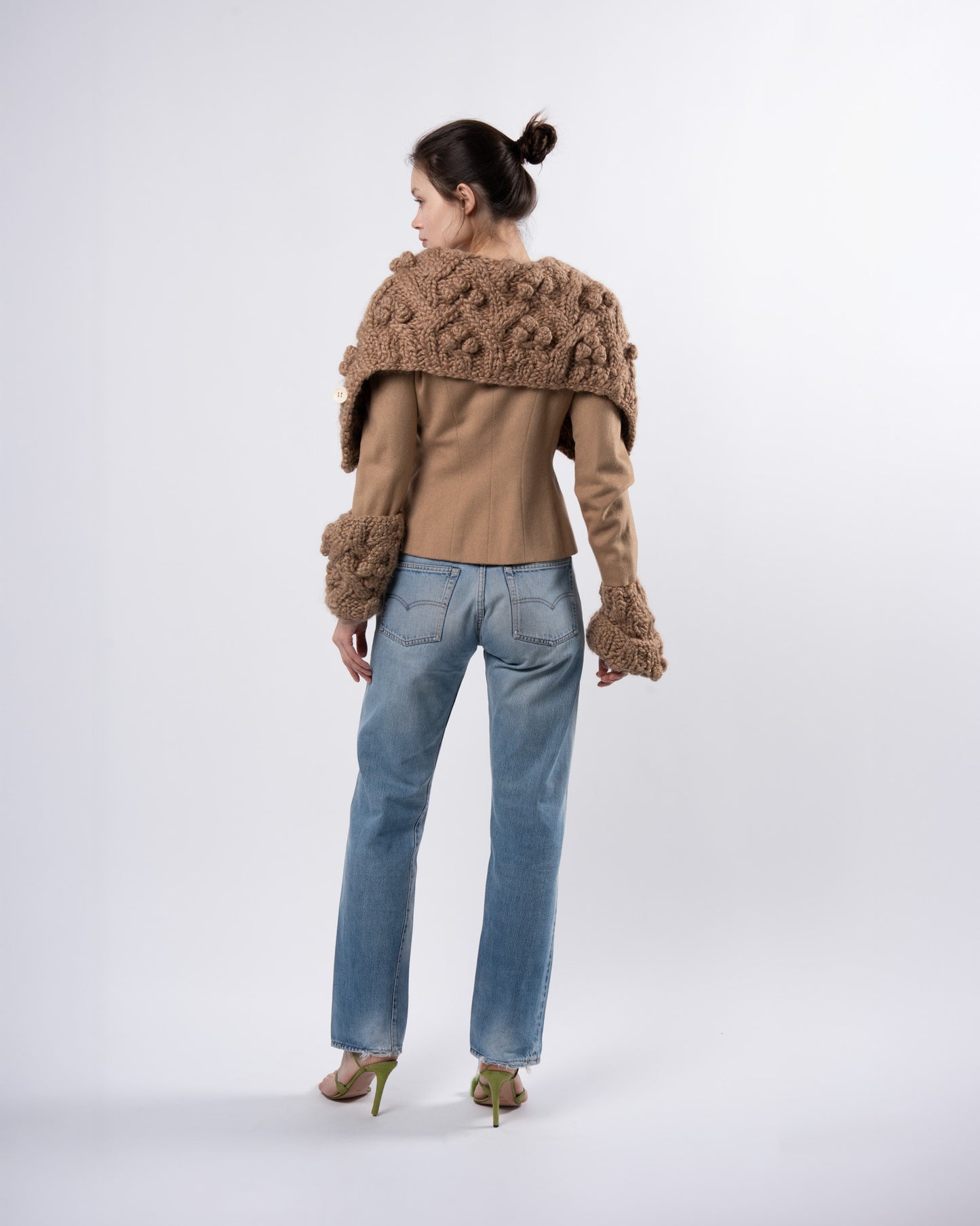 Galliano Era FW 1999 Knit Collared Jacket