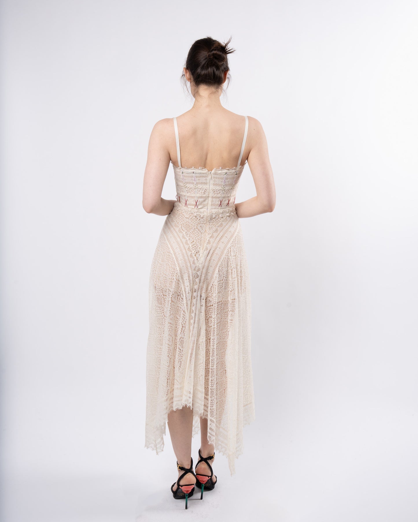 SS 2017 Runway Lace Gown