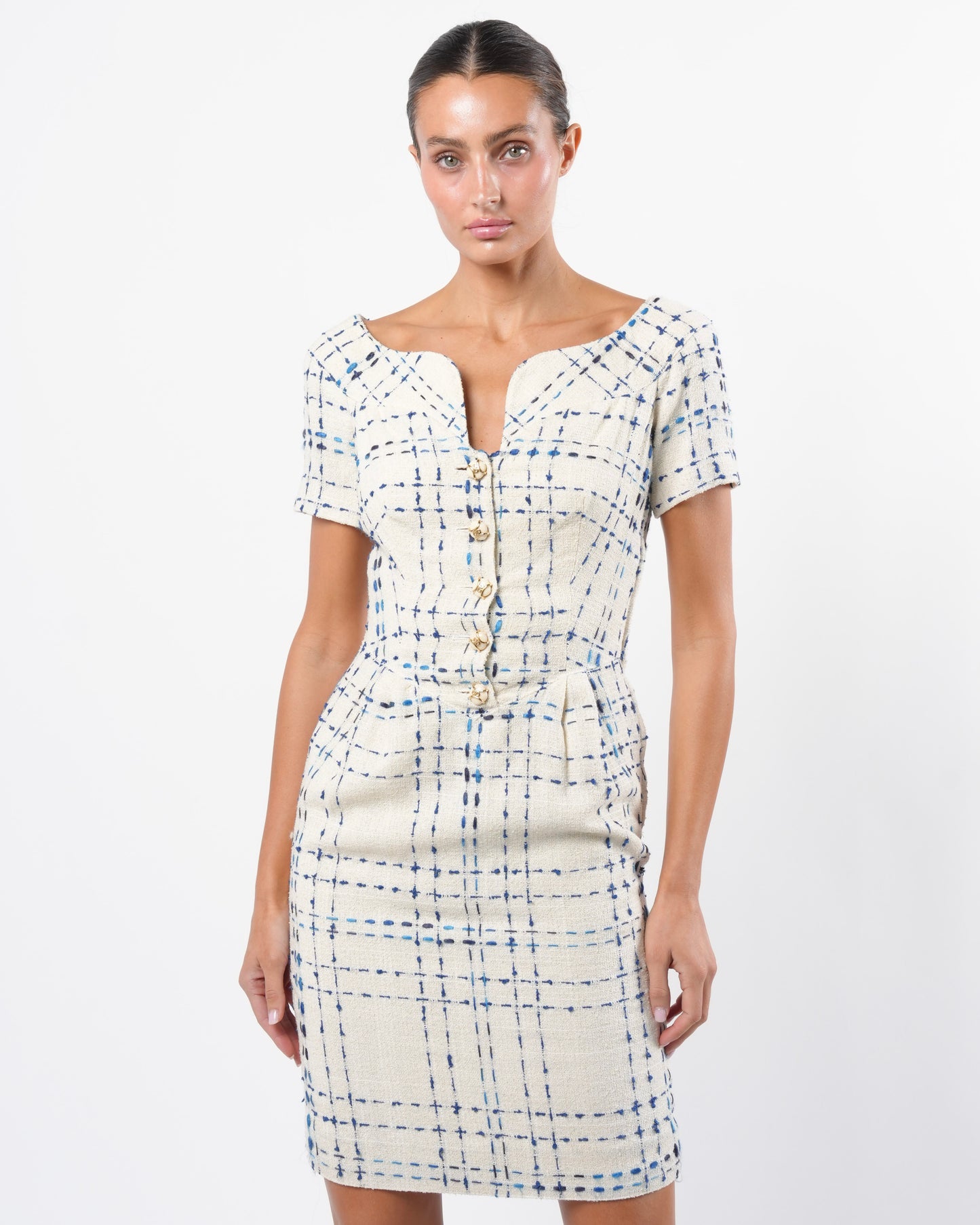 SS 1995 Tweed Runway Dress