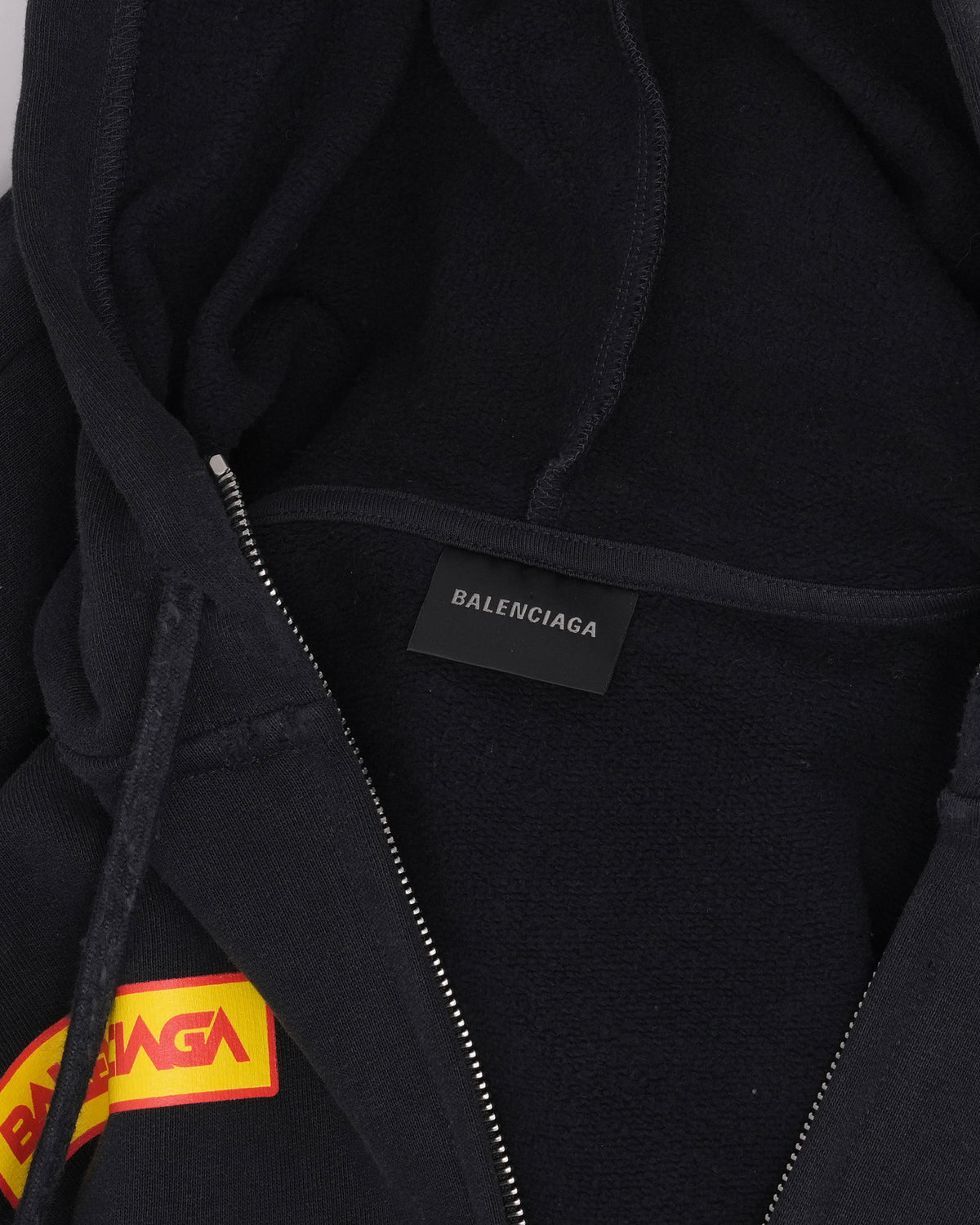 Sponsor Logo Zip Up Hoodie
