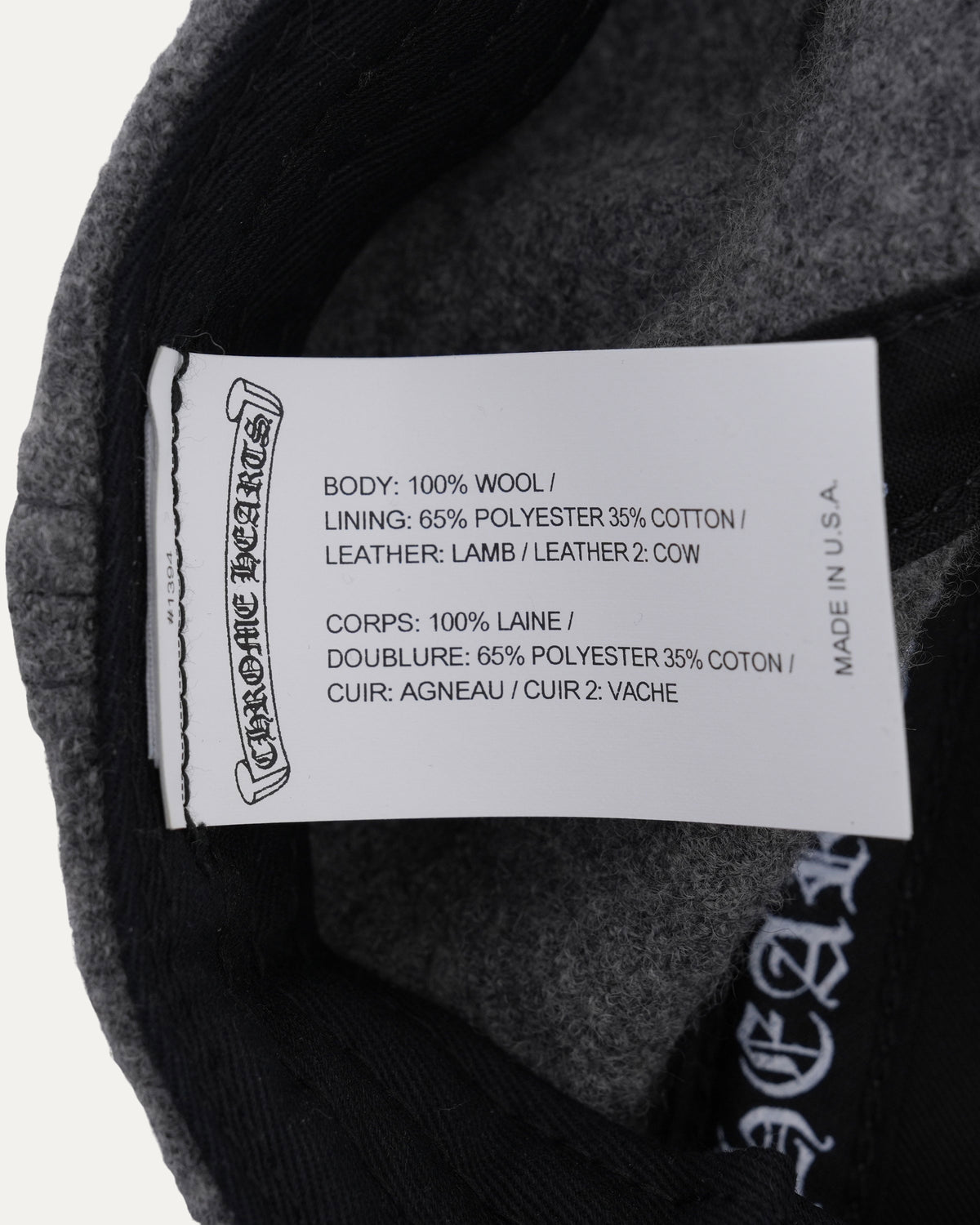 CH Patch Wool Hat