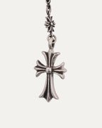 Tiny E Choke Chain Necklace