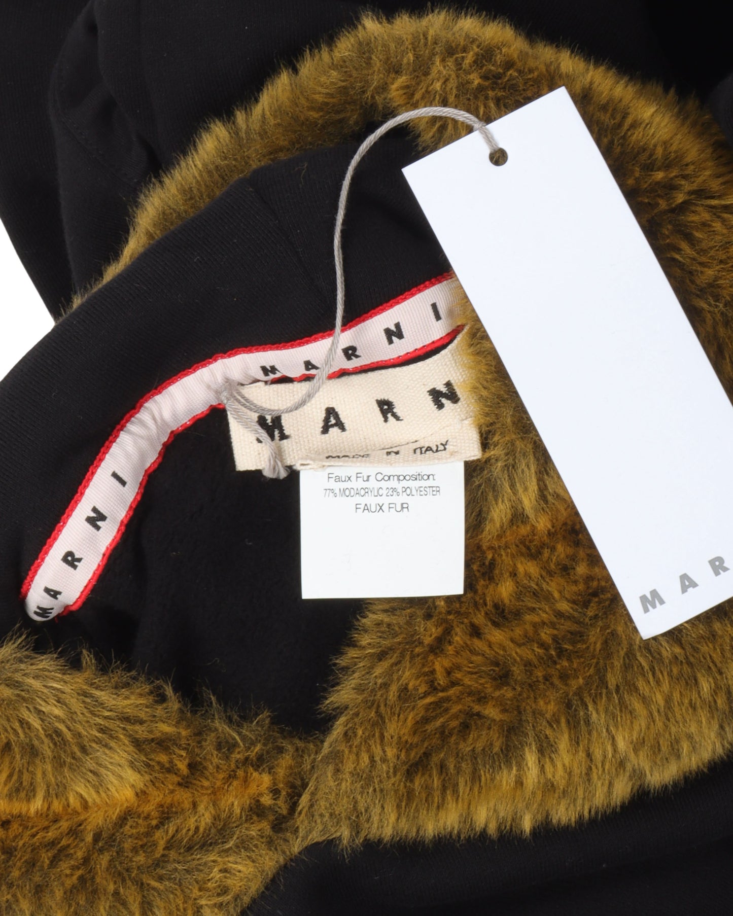 Fuzzy Hood Sweatshirt