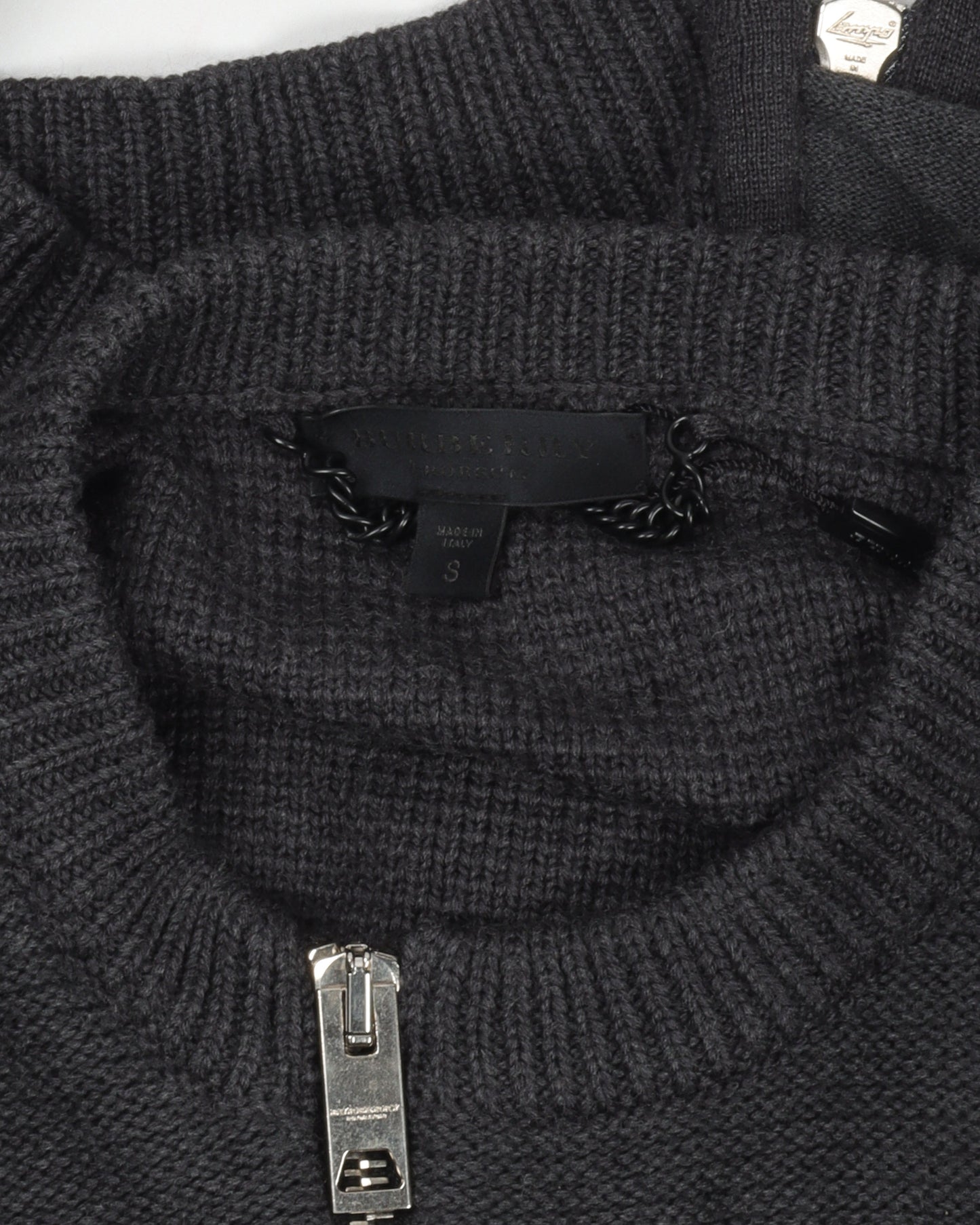 Zip Up Knit Sweater