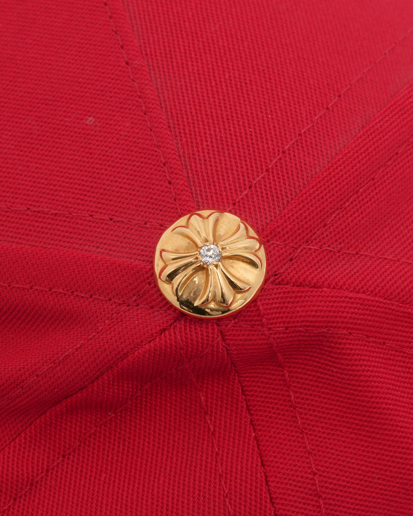 Gold and Diamond CH Baseball Hat