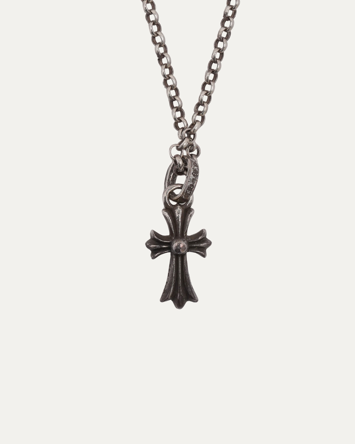 Baby Fat Pendant on Roll Chain