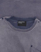 Distressed Logo Pocket T-Shirt